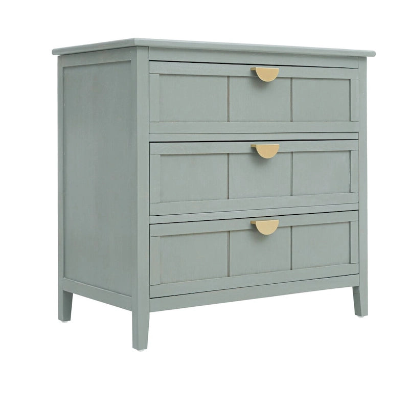 3 Drawer Cabinet, American Furniture,Suitable for Bedroom and Living Room Entryway