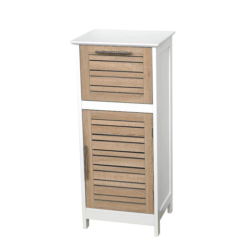 Stockholm Linen Storage Cabinet Vented Door and Drawer