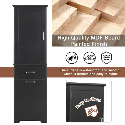 Tall Bathroom Storage Cabinet