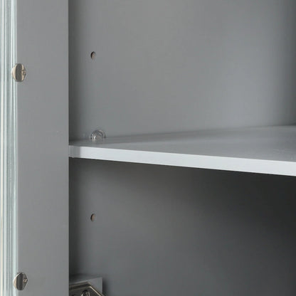 Bathroom Vanity Cabinet with Two Drawers and Door