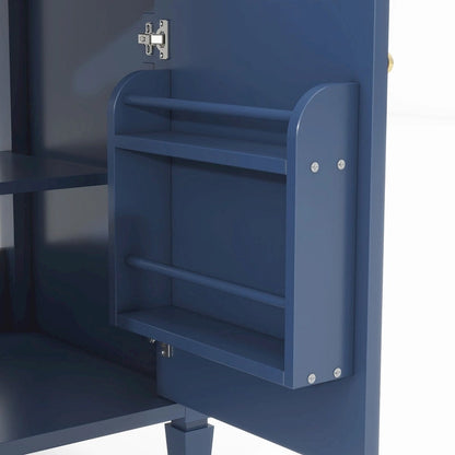 Bathroom Vanity with Top Sink and a Tip-out Drawer