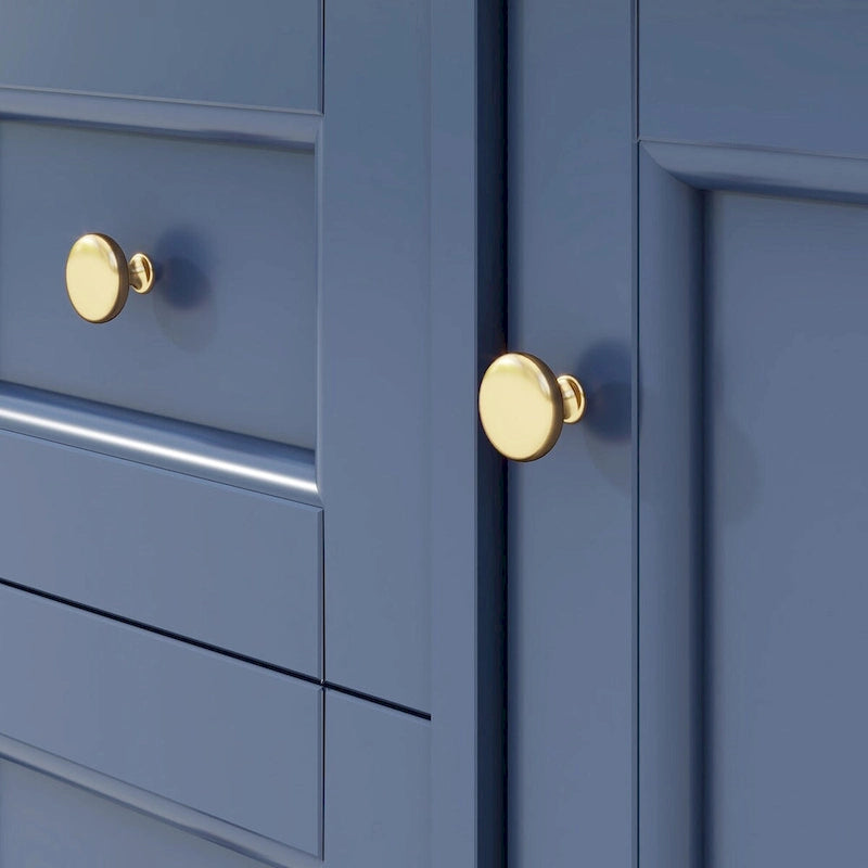 Bathroom Vanity with Top Sink and a Tip-out Drawer