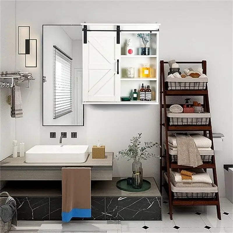 Bathroom Floor Storage Cabinet