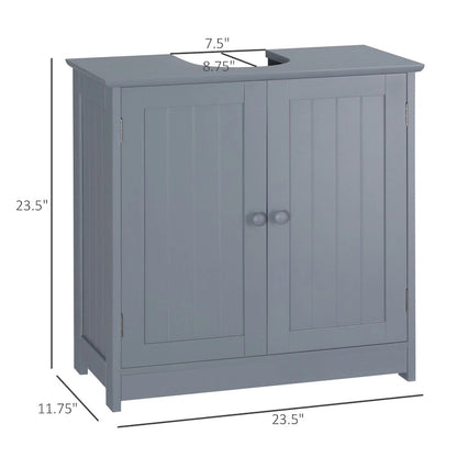 Under Sink Bathroom Cabinet with 2 Doors and Shelf