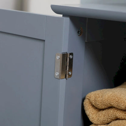 Under Sink Bathroom Cabinet with 2 Doors and Shelf