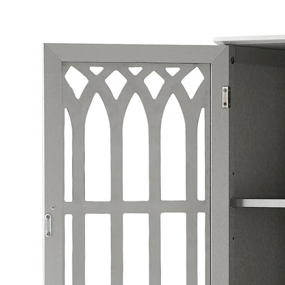 Modern Stylish Wooden Bathroom Cabinet with an Acrylic Cabinet Door Panel