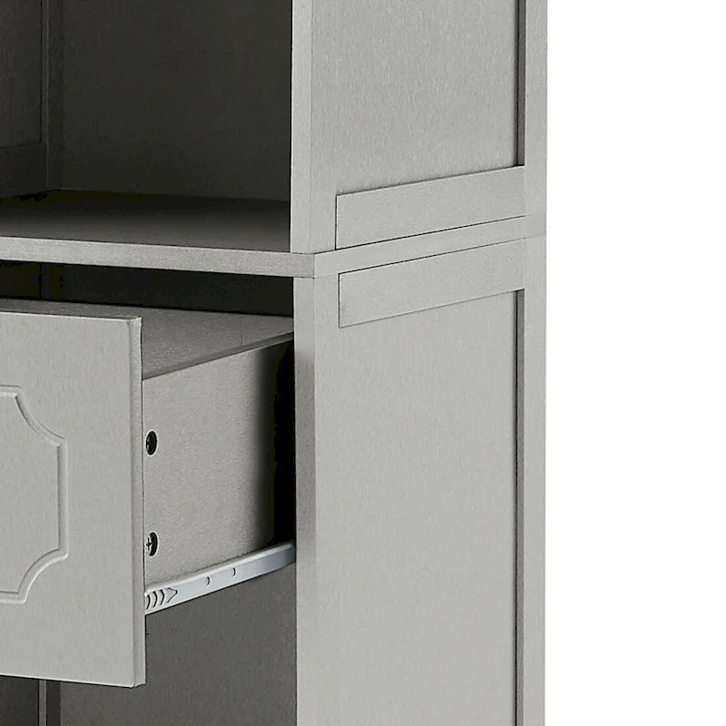 Modern Stylish Wooden Bathroom Cabinet with an Acrylic Cabinet Door Panel