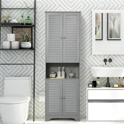 Tall Narrow Bathroom Storage Cabinet