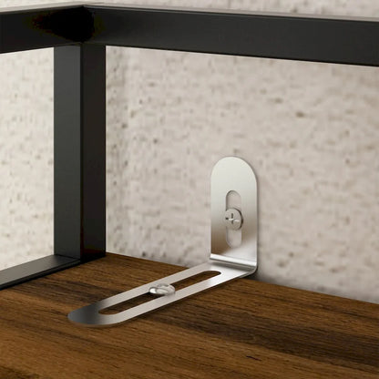 Above Toilet Storage Rack Metal Frame Bathroom Stand Space Saver Shelf