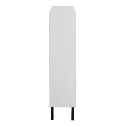 Shoe Cabinet Freestanding Shoe Rack Storage Organizer with Drawers - 31.5 W x 9.84 D x 43.3 H