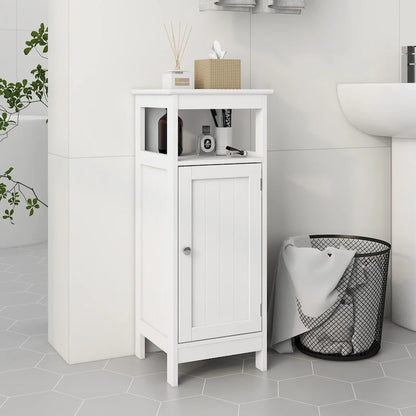 Bathroom Single Door Storage Cabinets for Convenient Storage Solutions, 12.60 x 11.80 x 31.50 inches