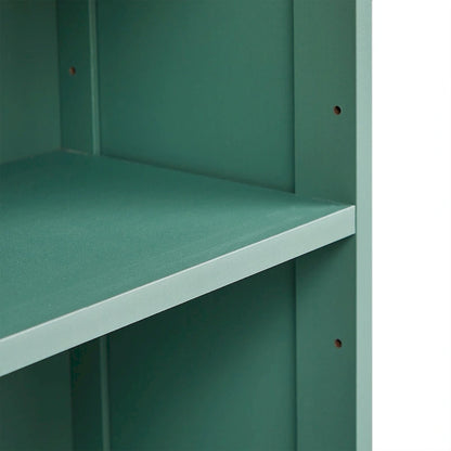 67 Tall Bathroom Storage Cabinet, Modern Narrow Display Cupboard Stand with Drawer and Adjustable Shelf