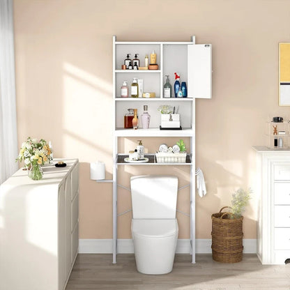 Mieres Wooden Bathroom Over The Toilet Storage Cabinet - N/A