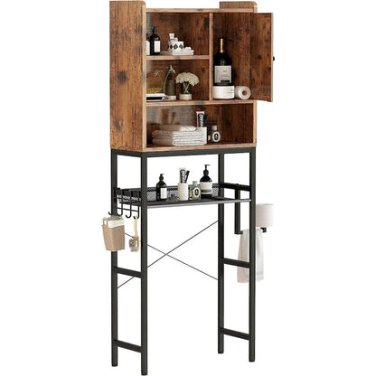 Mieres Wooden Bathroom Over The Toilet Storage Cabinet - N/A