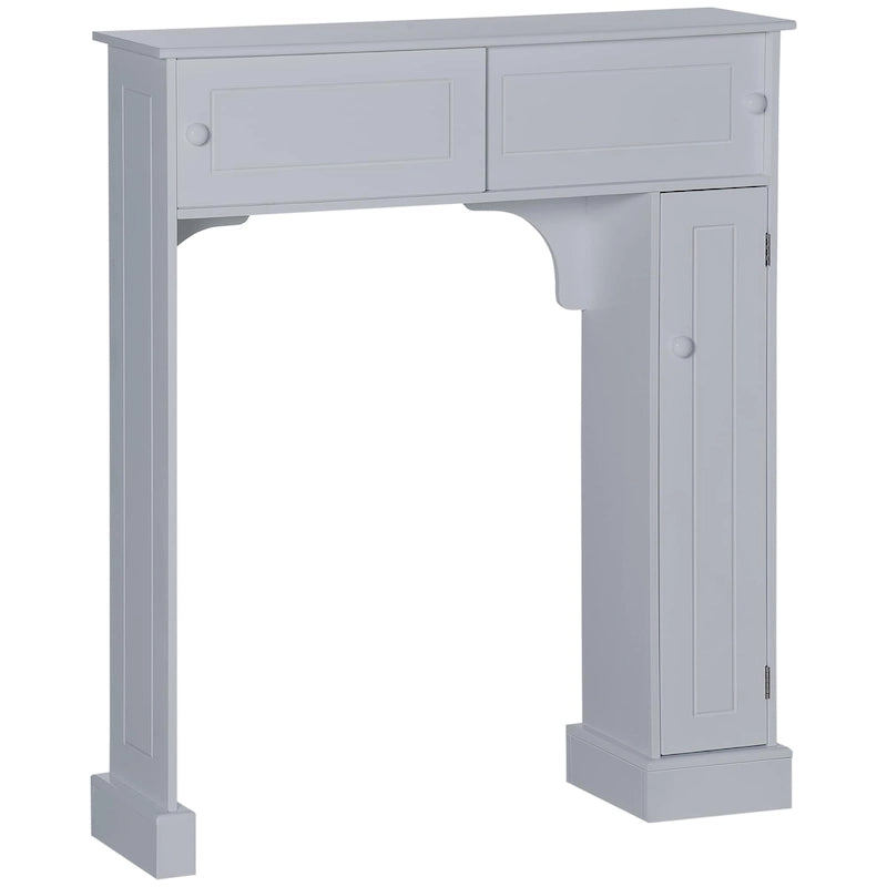 Over the Toilet Storage Cabinet w/ Adjustable Shelves, Toilet Rack