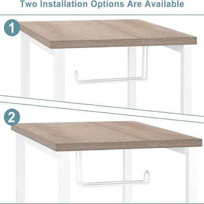 Bathroom Storage Cabinet Freestanding Bathroom Shelf with Drawer - 11D x 10W x 27.99H