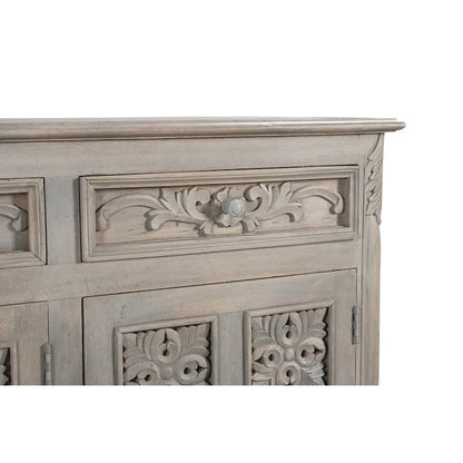 Clara 3-drawer 3-door Carved Solid Wood Sideboard