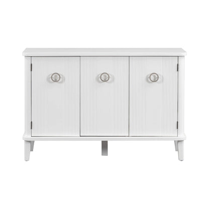 Simple and Atmospheric Solid Wood Veneer Fraxinus Mandschuric Cabinet