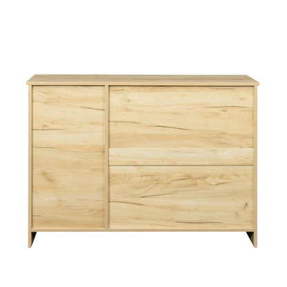 Wood Buffet Sideboard with 2 Drawers